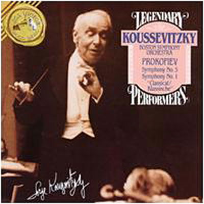 Cover for Prokofiev / Koussevitzky / Boston Sym Orch · Legendary Performers (CD) (2007)