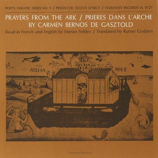 Cover for Marian Seldes · Prayers from the Ark: French and English Poems (CD) (2012)