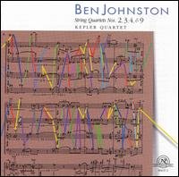 Cover for Kepler Quartet · Johnston String Quartets Nos. (CD) (2007)