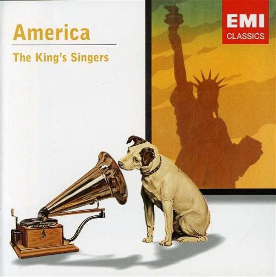 Cover for King's Singers · America (CD) (2008)