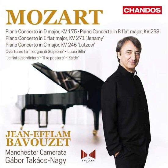 Cover for Bavouzet / Manc Camerata · Wolfgang Amadeus Mozart: Piano Concertos. Vol. 5 (CD) (2020)