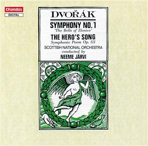 Dvorak Symphony No 1The Heros Song - Rsnojarvi - Muziek - CHANDOS - 0095115859728 - 1 juli 1994