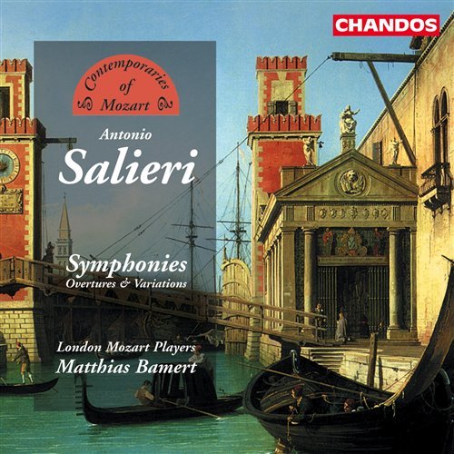 Cover for Salieri · Symphonies, Overtures &amp; V (CD) (2008)