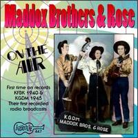 On The Air - Maddox Brothers - Musiikki - ARHOOLIE - 0096297044728 - torstai 26. syyskuuta 2019