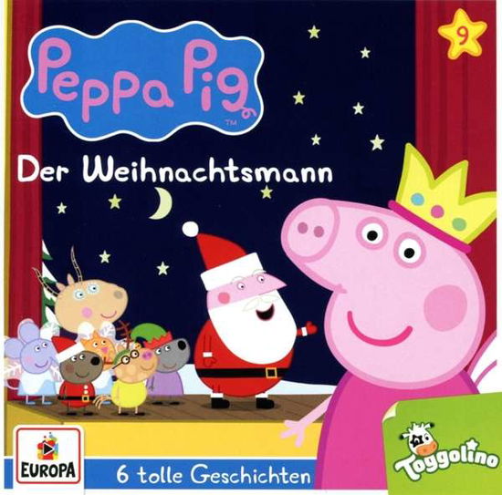 Cover for Peppa Pig Hörspiele · 009/der Weihnachtsmann (Und 5 Weitere Geschichten) (CD) (2020)