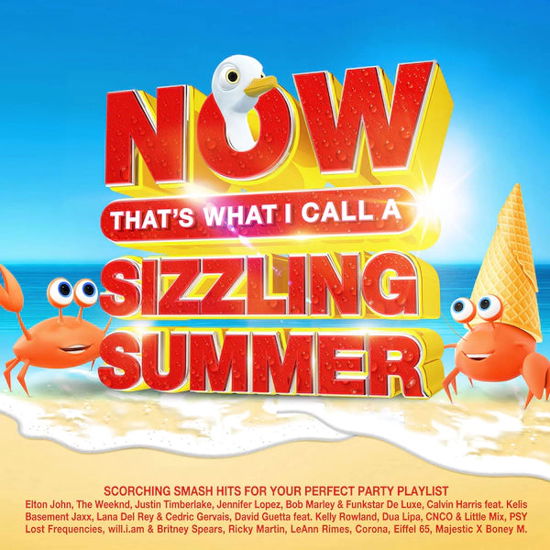 Various Artists · Now Thats What I Call A Sizzling Summer (CD) (2023)