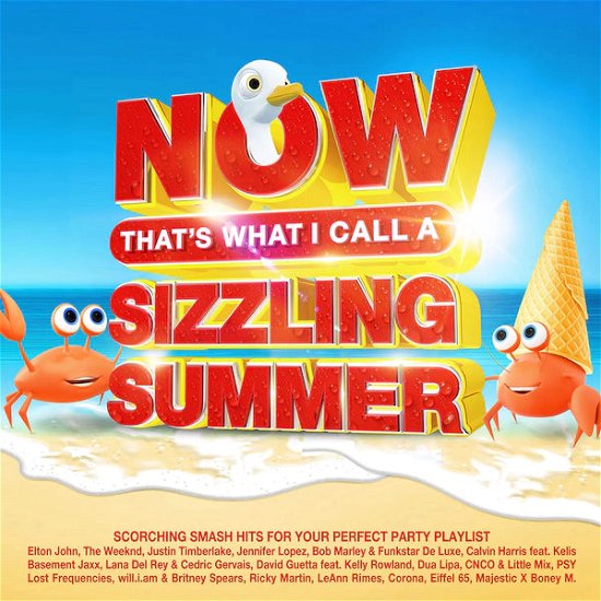 Cover for Now That's What I Call a Sizzling Summer / Various · Now Thats What I Call A Sizzling Summer (CD) (2023)