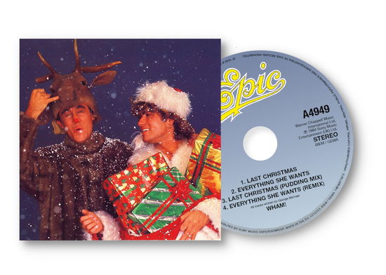 Cover for WHAM! ? LAST CHRISTMAS / EVERY (CD) (2023)