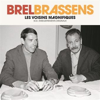 Brel Brassens - Les Voisins Magnifiques - Brel, Jacques & Georges Brassens - Musiikki - UNIVERSAL - 0600753987728 - perjantai 29. syyskuuta 2023