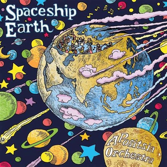 Cover for Apositsia Orchestra · Spaceship Earth (CD) [Digipak] (2019)