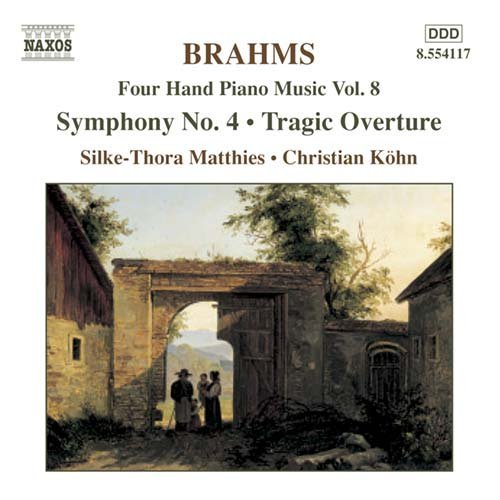4 Hand Piano Music 8 - Brahms / Matthies / Kohn - Musikk - NAXOS - 0636943411728 - 20. mai 2003