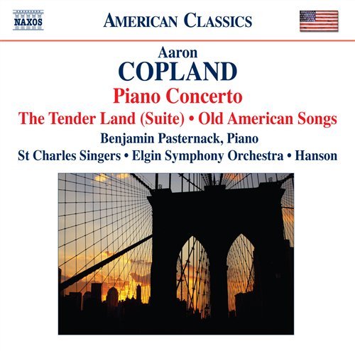 Cover for Pasternack / Elgin So / Hanson · Copland / Piano Concerto (CD) (2008)