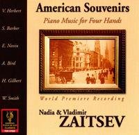 Cover for Zaitsev, Nadia &amp; Vladimir · American Souvenirs (CD) (2000)