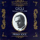 Volume 2 - Beniamino Gigli - Muziek - NIMBUS - 0710357781728 - 31 maart 2008