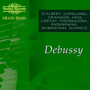 Grand Piano - Debussy - Musik - NIMBUS - 0710357880728 - 6. Juli 1996