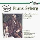 Chamber Music Vol.2 - F. Syberg - Musikk - KONTRAPUNKT - 0716043219728 - 11. november 1999