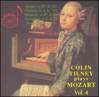 Colin Tilney Plays Mozart 4 - Mozart / Tilney - Musiikki - DRI - 0723724691728 - tiistai 8. kesäkuuta 2004