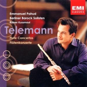 Cover for Pahud / Berliner Baroque Solis · Telemann: Flute Concertos (CD) (2003)