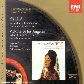 Cover for De Los Angeles Victoria · Falla: La Vida Breve:tri (CD) (2001)