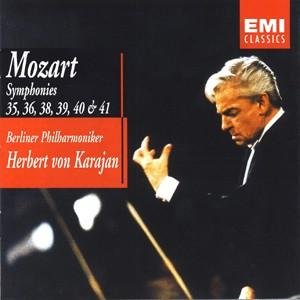 Cover for Karajan Herbert Von / Berlin P · Mozart: Symp. N. 35-36-38-39-4 (CD) (2004)