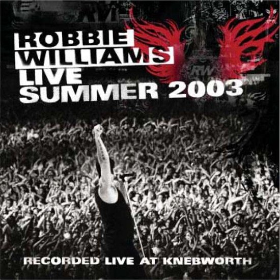 Cover for Robbie Williams · Live at Knebworth (CD) [Uk edition] (2005)
