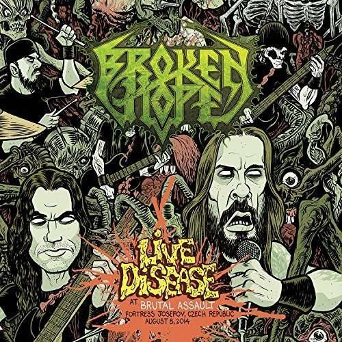 Cover for Broken Hope · Broken Hope-live Disease -cd+brdvd- (CD) [Digipak] (2015)