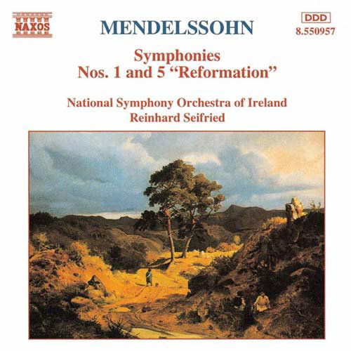 Symphony 1 & 5 - Mendelssohn / Seifried / Nat'l Sym Orch-ireland - Muzyka - NAXOS - 0730099595728 - 21 listopada 1995