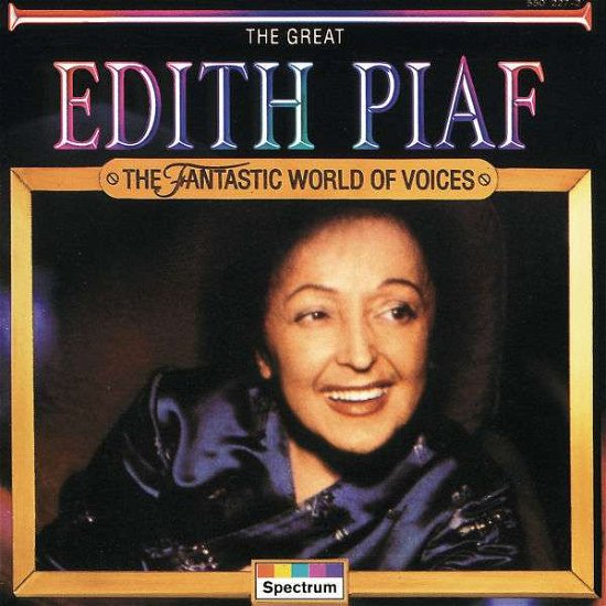 Cover for Edith Piaf · Great Edith Piaf (CD) (2007)