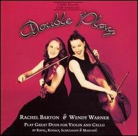 Double Play Duos For Violin Cello - Rachel Barton & Wendy Warner - Musique - CEDILLE RECORDS - 0735131904728 - 4 janvier 2010