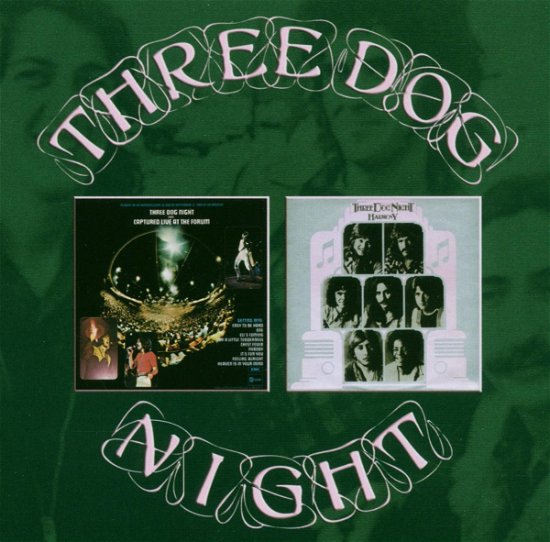 Cover for Three Dog Night · Three Dog Night-captured Live at the Forum+harmony (CD) [Remastered edition] (2006)