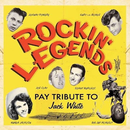 Cover for Compilation · Rockin' Legends Pay Tribute to Jack White (CD) (2016)