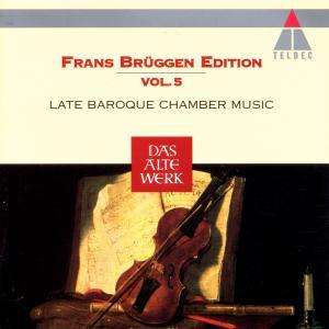 Cover for Frans Bruggen · Frans Bruggen-vol.5 Late Baroque Chamber Music (CD)