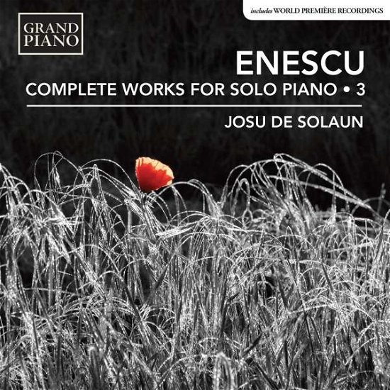 Cover for Josu De Solaun · Enescuworks For Piano V 3 (CD) (2016)