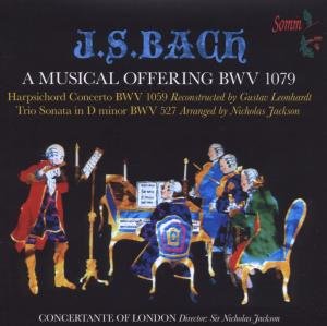 Cover for Concertante of Londonjackson · Js Bacha Musical Offering (CD) (2013)