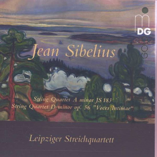 Cover for Leipzig String Quartet · Sibelius: String Quartets Op. 56 &amp; Js 183 (CD) (2016)