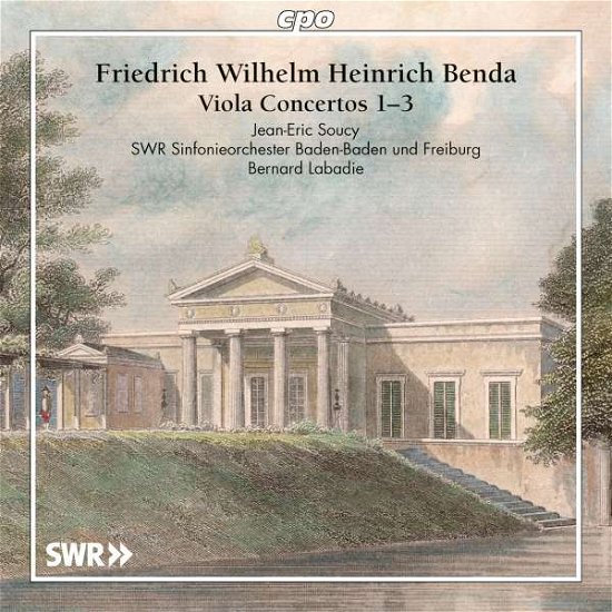 Cover for Benda Friedrich · Viola Concertos 1-3 (CD) (2018)
