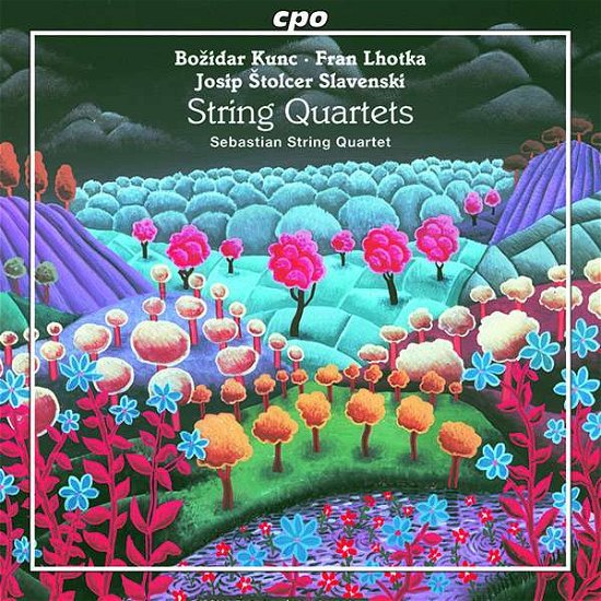 Cover for Kunc / Sebastian String Quartet · Works for String Quartet (CD) (2020)