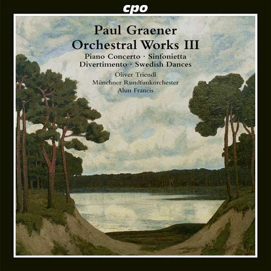 Cover for Graener Paul · Piano Concerto; Sinfonietta (CD) (2015)