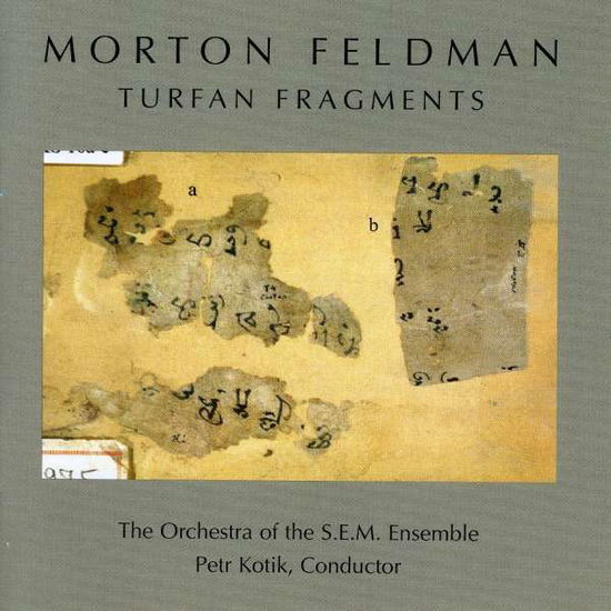 Turfan Fragments - Morton Feldman - Musiikki - Dog W/A Bone - 0769791901728 - tiistai 28. syyskuuta 2010