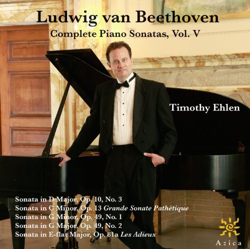 Cover for Beethoven / Ehlen · Complete Piano Sonatas 5 (CD) (2012)