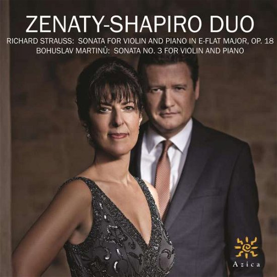 Cover for Martinu,bohuslav / Zenaty,ivan / Shapiro,sandra · Zenaty-shapiro Duo (CD) (2016)