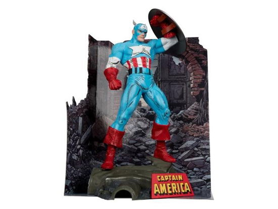 Cover for Bandai UK Ltd · Marvel PVC Statue 1/6 Captain America (The Amazing (Legetøj) (2024)