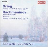 Cover for Grieg / Rachmaninov · Sonata For Cello &amp; Piano (CD) (2000)