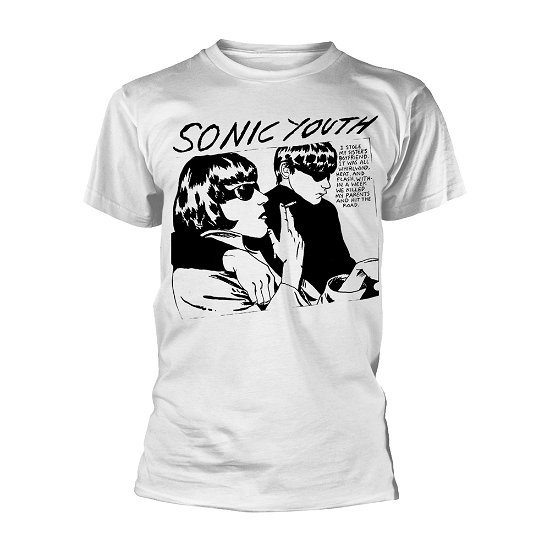 Cover for Sonic Youth · Goo Album Cover (White) (T-shirt) [size M] [White edition] (2018)
