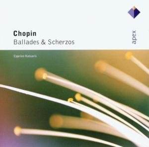 Cover for Katsaris Cyprien · Chopin: Ballades &amp; Scherzos (CD) (2014)