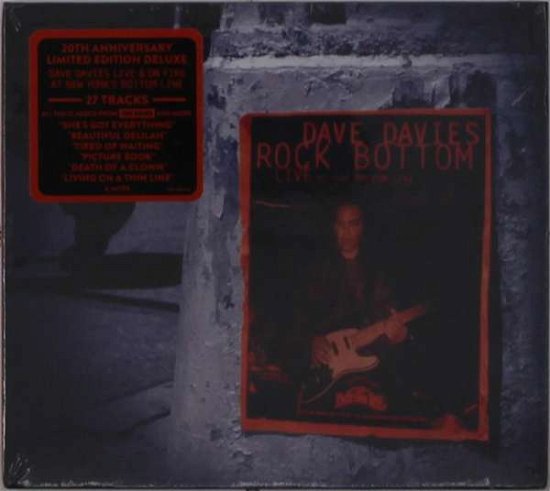 Cover for Dave Davies · Rock Bottom: Live At The Bottom Line (CD) (2020)