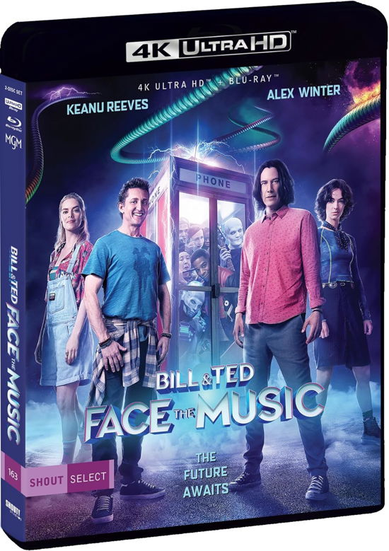 Cover for 4k Ultra Hd · Bill and Ted Face the Music  (4K Ultra HD) (2024)