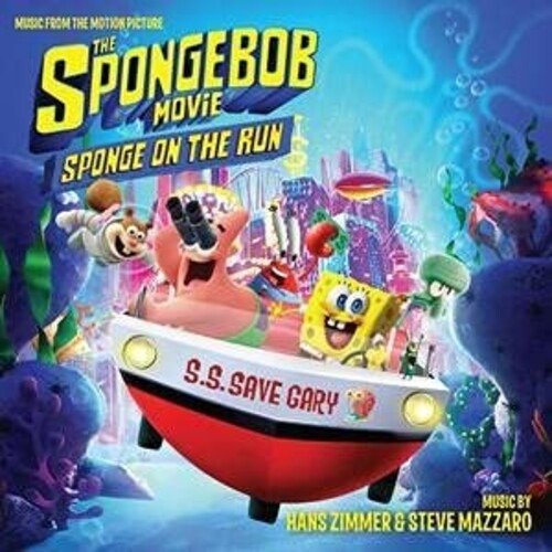 Cover for Hans Zimmer · Spongebob Movie - Sponge On The Run (CD) (2021)