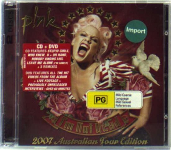 Cover for Pink · I'm Not Dead [cd / DVD Tour Edition] (CD) (2007)