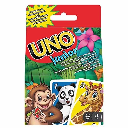 Uno  Junior GPM86 Toys - Uno  Junior GPM86 Toys - Merchandise - MATTEL - 0887961824728 - July 13, 2022